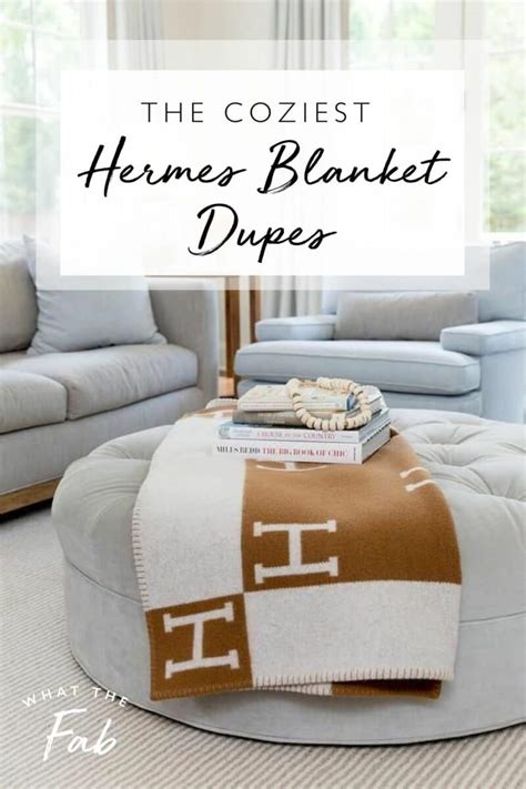 amazon hermes blanket dupe|hermès avalon throw blanket.